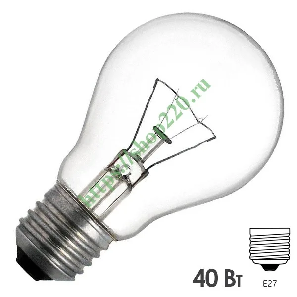 Электролампа 12 В × 40 Вт