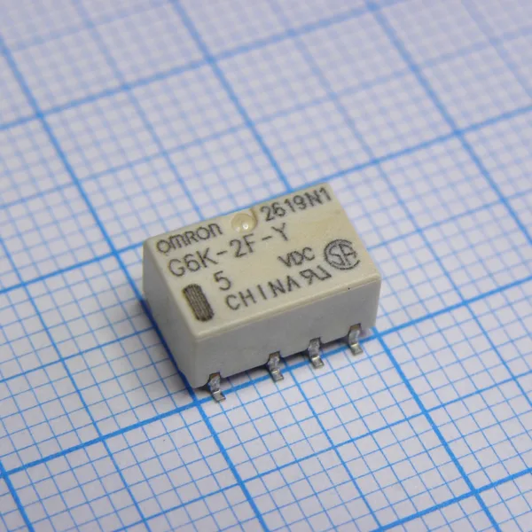 Реле G6K-2FY-TR-5VDC, 5 В DC, 1 А