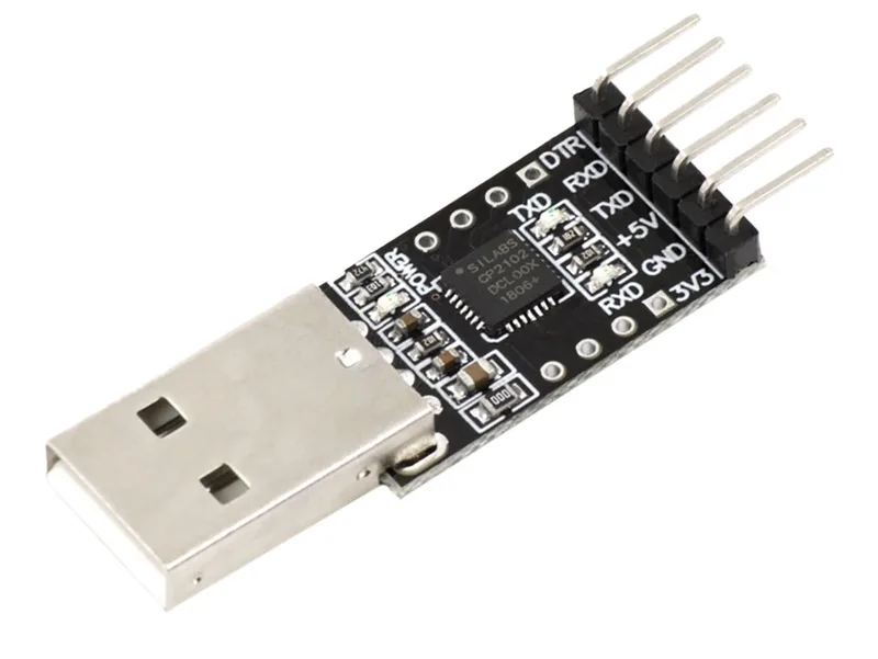 Преобразователь USB–UART CP2102N-A02-GQFN24