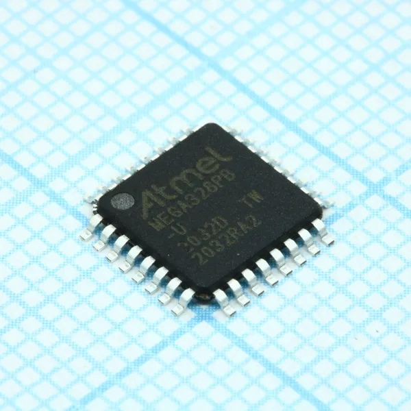 Микроконтроллер ATMEGA328PB-AU, AVR ATmega, TQFP-32