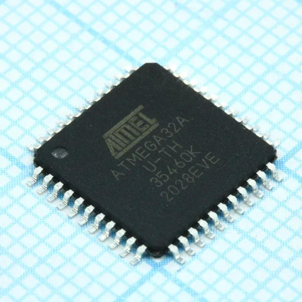 Микроконтроллер ATMEGA32A-AU, AVR ATmega, TQFP-44