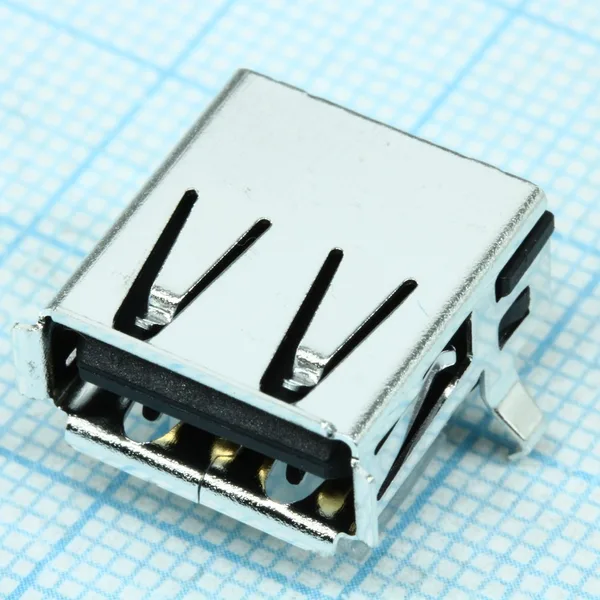 Разъём USB A 292303-1, розетка
